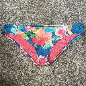 Vera Bradley Multicolor Floral Superbloom Hipster Bikini Bottom Sz XL